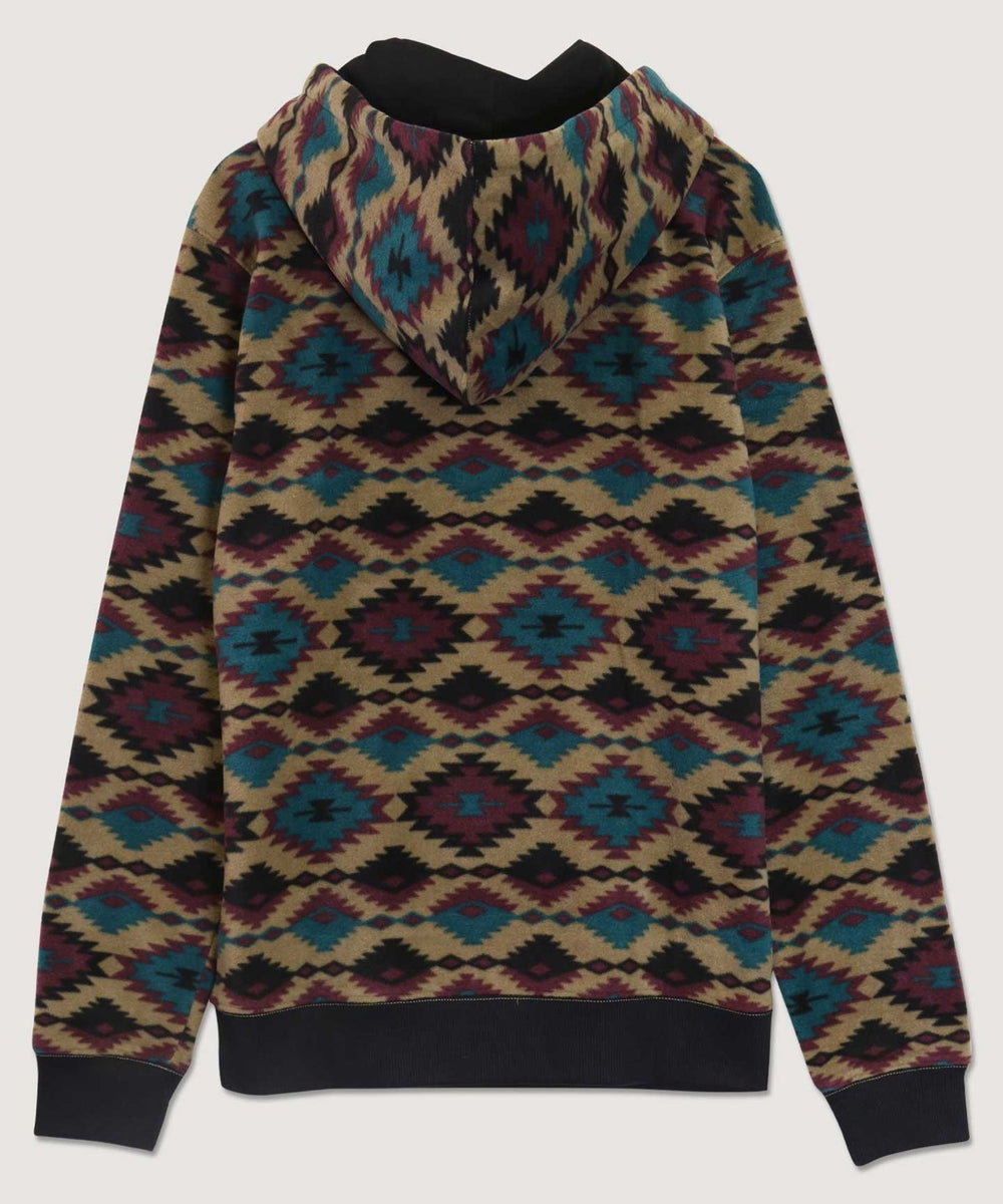 Aztec Diamond Print Hoodie-Teresa's Fashionista LLC