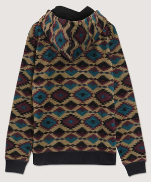 Aztec Diamond Print Hoodie-Teresa's Fashionista LLC