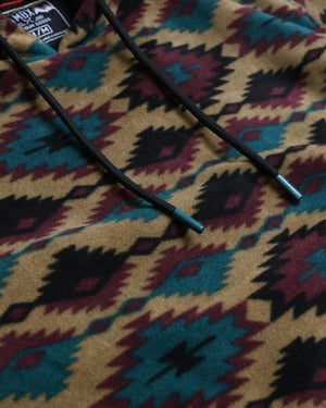 Aztec Diamond Print Hoodie-Teresa's Fashionista LLC