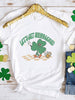 LET'S GET SHAMROCKED Round Neck T-Shirt-Teresa's Fashionista LLC