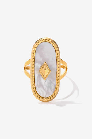Natural Stone Copper Ring-Teresa's Fashionista LLC