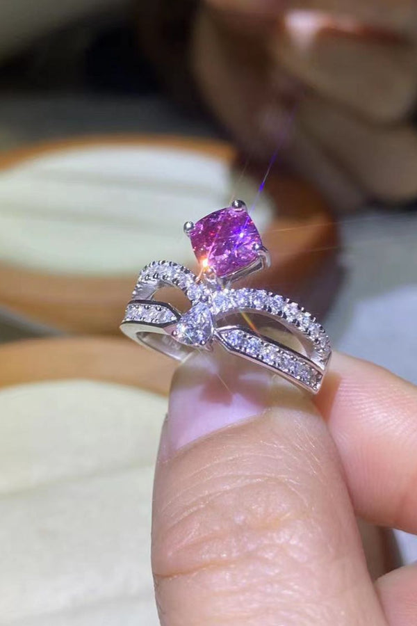 At Your Best 1 Carat Moissanite Ring-Teresa's Fashionista LLC
