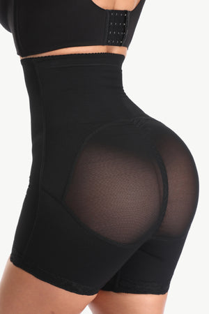 Full Size Hook-and-Eye Shaping Shorts-Teresa's Fashionista LLC