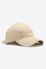 Distressed Adjustable Baseball Cap-Teresa's Fashionista LLC