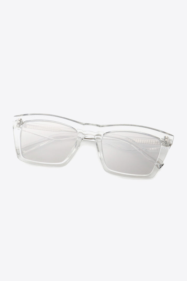 Cellulose Propionate Frame Rectangle Sunglasses-Teresa's Fashionista LLC