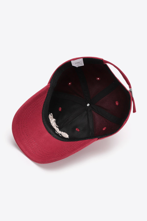 CREATE NEW LIFE Adjustable Cotton Baseball Cap-Teresa's Fashionista LLC