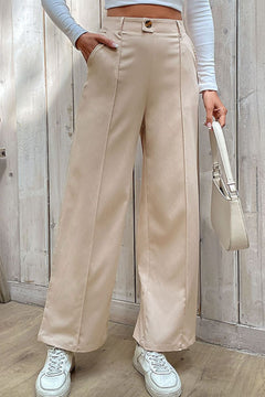 Center Seam Wide Leg Pants-Teresa's Fashionista LLC
