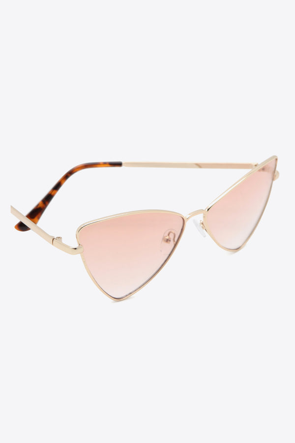 Metal Frame Cat-Eye Sunglasses-Teresa's Fashionista LLC