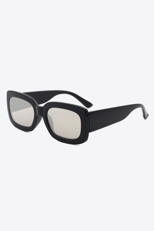Polycarbonate Frame Rectangle Sunglasses-Teresa's Fashionista LLC