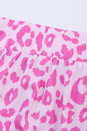 Leopard Elastic Waist Shorts-Teresa's Fashionista LLC