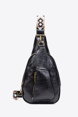All The Feels PU Leather Sling Bag-Teresa's Fashionista LLC