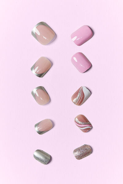 SO PINK BEAUTY Press On Nails 2 Packs-Teresa's Fashionista LLC