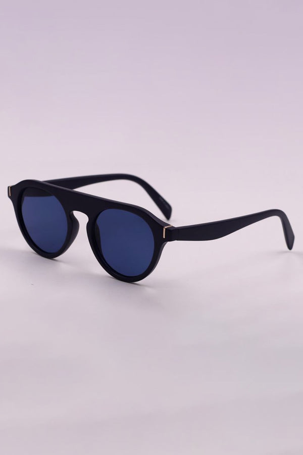 3-Piece Round Polycarbonate Full Rim Sunglasses-Teresa's Fashionista LLC