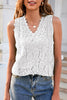 Lace V-Neck Tank-Teresa's Fashionista LLC