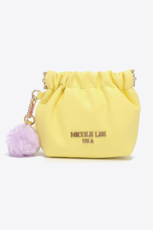 Nicole Lee USA Faux Leather Pouch-Teresa's Fashionista LLC