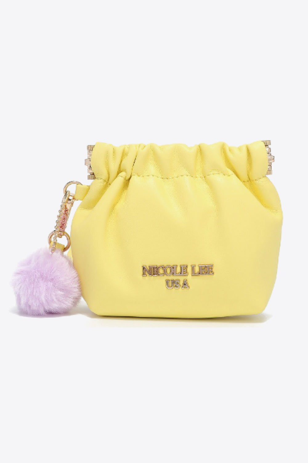 Nicole Lee USA Faux Leather Pouch-Teresa&#39;s Fashionista LLC