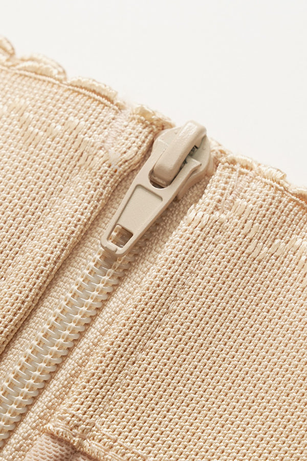 Full Size Adjustable Strap Zip-Up Shaping Bodysuit-Teresa's Fashionista LLC