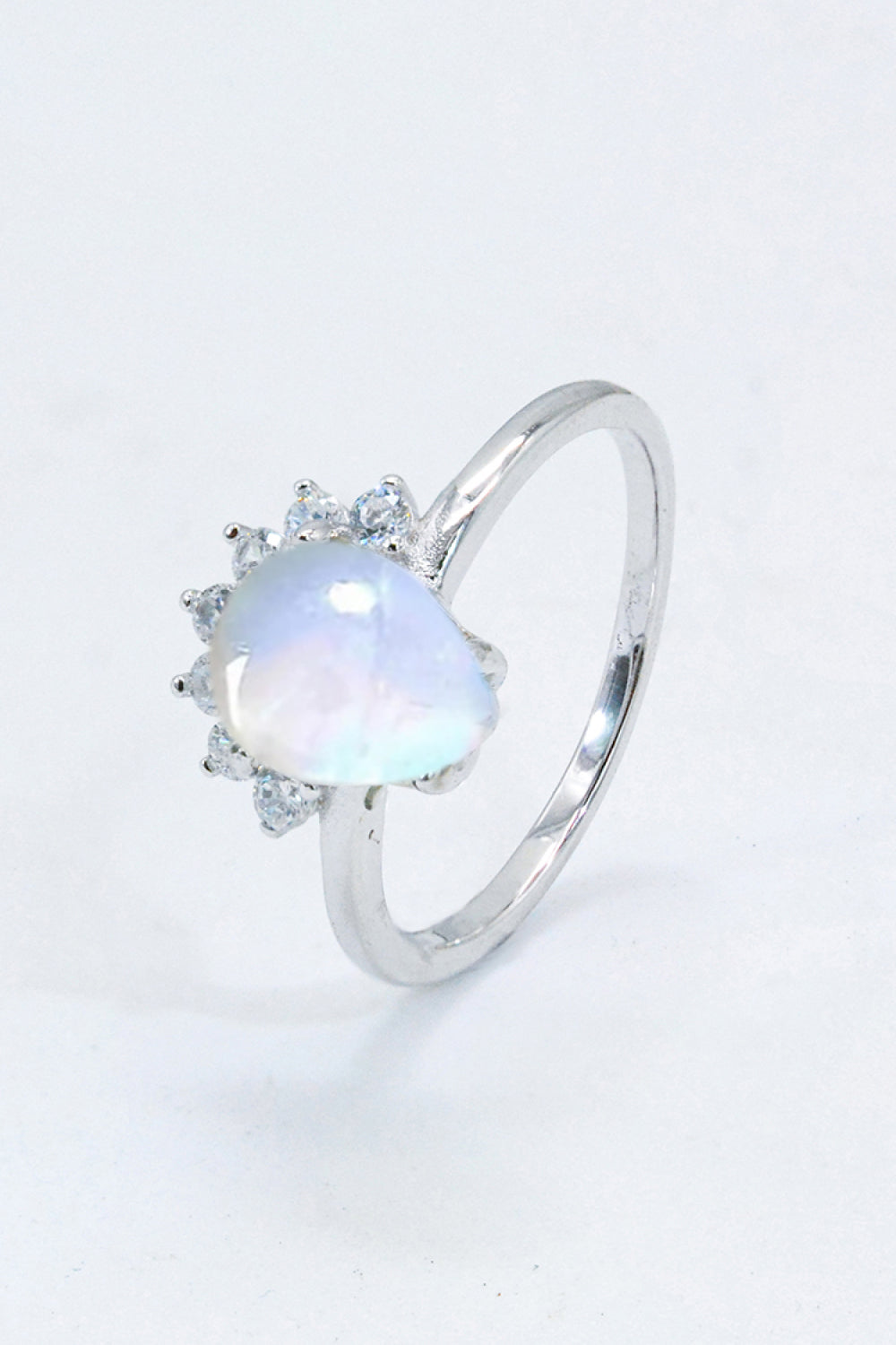 925 Sterling Silver Moonstone Ring-Teresa&#39;s Fashionista LLC