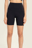 Seamless High-Rise Wide Waistband Biker Shorts-Teresa's Fashionista LLC