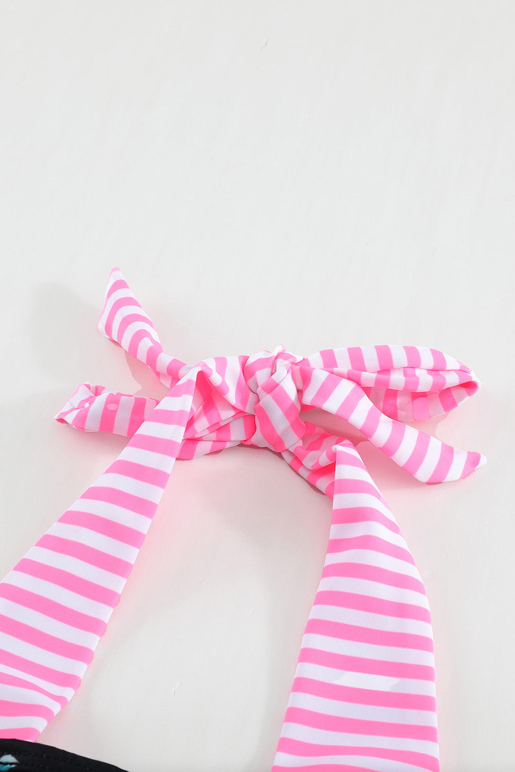 Mixed Print Tie-Back Two-Piece Swimsuit-Teresa&#39;s Fashionista LLC