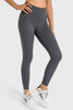 High Waist Ankle-Length Yoga Leggings-Teresa's Fashionista LLC