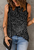 Printed Round Neck Tank-Teresa's Fashionista LLC
