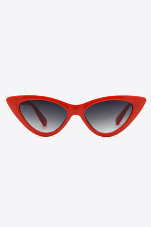 Chain Detail Cat-Eye Sunglasses-Teresa's Fashionista LLC