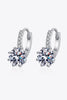 4 Carat Moissanite 925 Sterling Silver Earrings-Teresa's Fashionista LLC