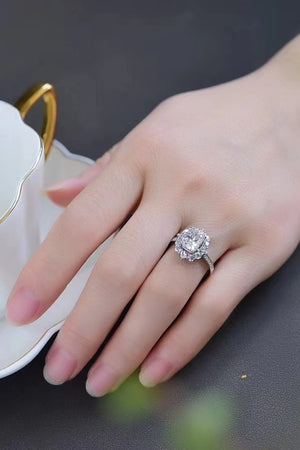 Need You Now 2 Carat Moissanite Ring-Teresa's Fashionista LLC