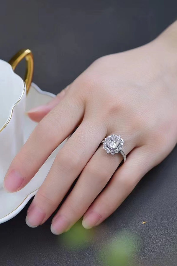 Need You Now 2 Carat Moissanite Ring-Teresa's Fashionista LLC