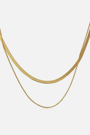 Double Layers Necklace-Teresa's Fashionista LLC