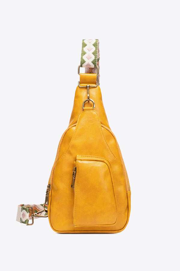All The Feels PU Leather Sling Bag-Teresa's Fashionista LLC