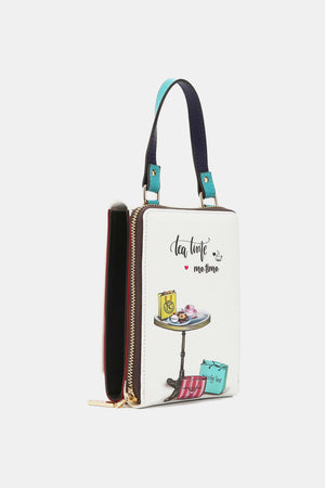 Nicole Lee USA Small Crossbody Wallet-Teresa's Fashionista LLC