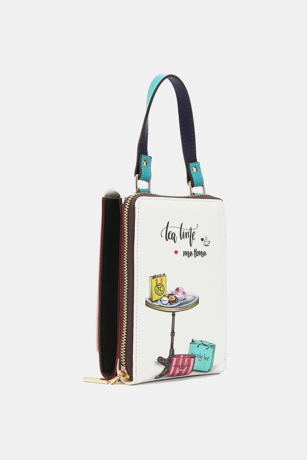 Nicole Lee USA Small Crossbody Wallet-Teresa's Fashionista LLC