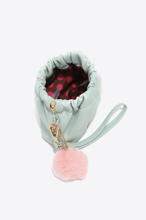 Nicole Lee USA Faux Leather Pouch-Teresa's Fashionista LLC