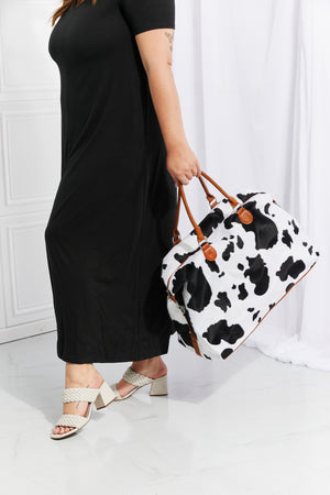 Animal Print Plush Weekender Bag-Teresa's Fashionista LLC