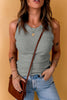 Round Neck Sleeveless Tank-Teresa's Fashionista LLC