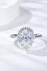 1.5 Carat Moissanite Teardrop Ring-Teresa's Fashionista LLC