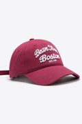 Embroidered Graphic Adjustable Baseball Cap-Teresa's Fashionista LLC