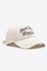 Embroidered Graphic Adjustable Baseball Cap-Teresa's Fashionista LLC