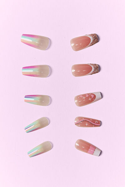 SO PINK BEAUTY Press On Nails 2 Packs-Teresa's Fashionista LLC
