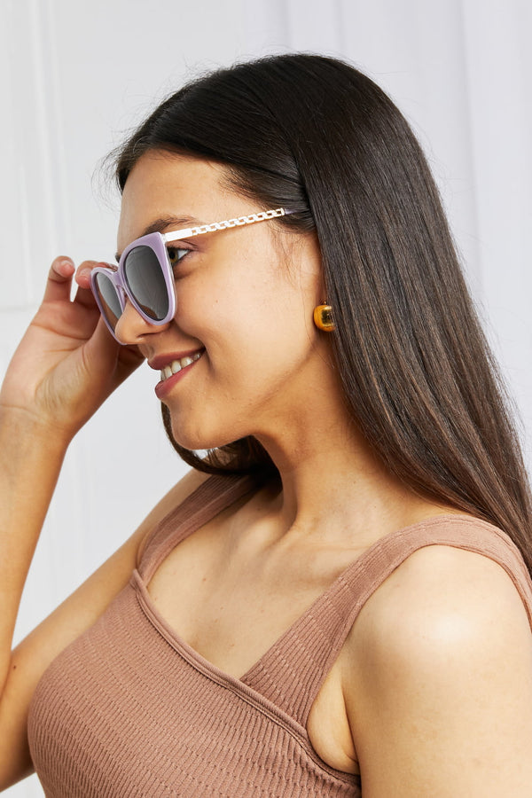 Cat-Eye Acetate Frame Sunglasses-Teresa's Fashionista LLC