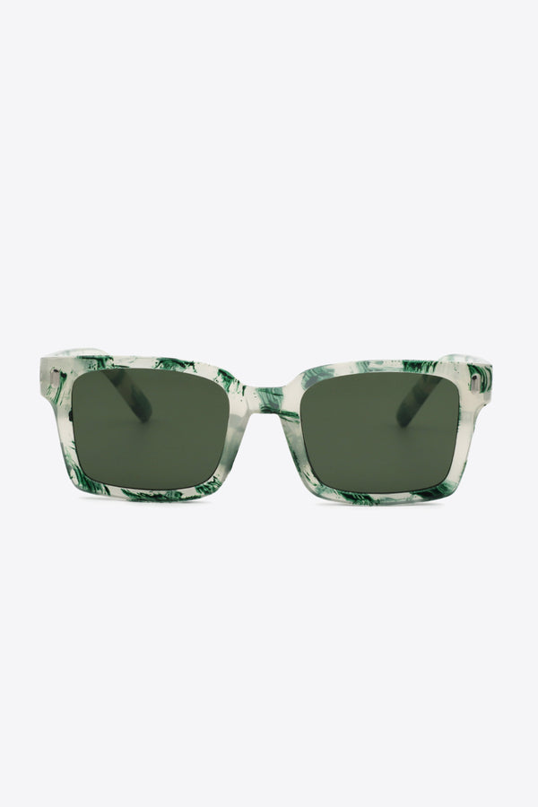 UV400 Polycarbonate Square Sunglasses-Teresa's Fashionista LLC
