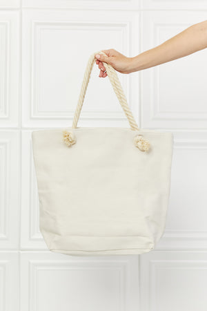 Justin Taylor Picnic Date Tassle Tote Bag-Teresa's Fashionista LLC