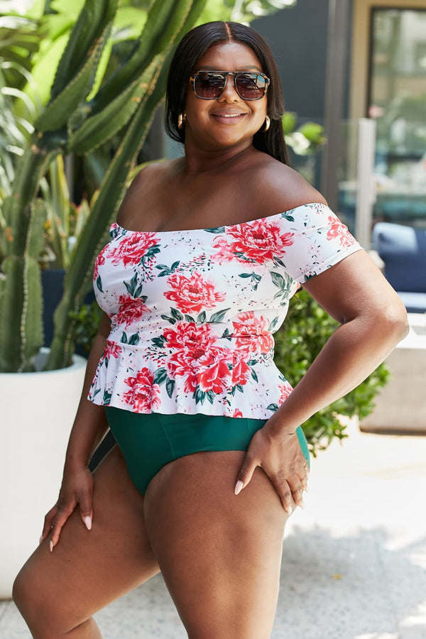 Marina West Swim Coastal Cutie Tankini Swimsuit Set-Teresa's Fashionista LLC