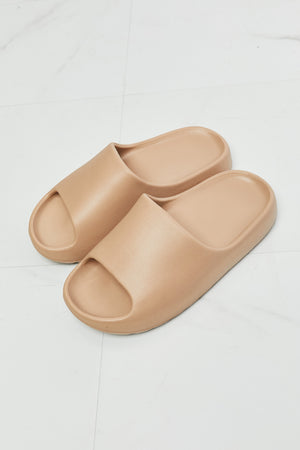 NOOK JOI In My Comfort Zone Slides in Beige-Teresa's Fashionista LLC