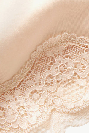 Full Size Lace Trim Shaping Shorts-Teresa's Fashionista LLC
