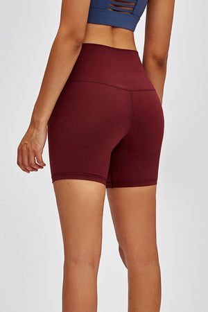 High Waist Training Shorts-Teresa's Fashionista LLC