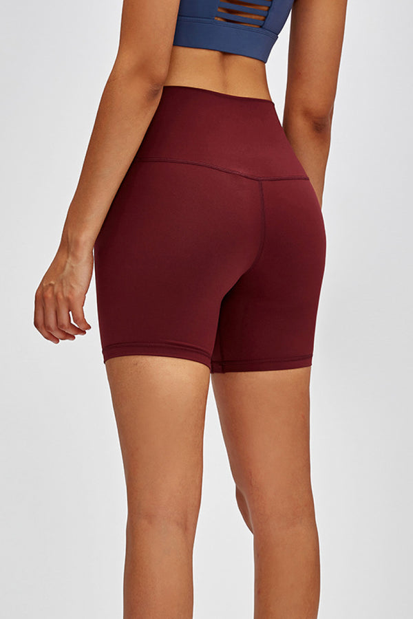 High Waist Training Shorts-Teresa's Fashionista LLC