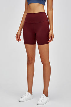 High Waist Training Shorts-Teresa's Fashionista LLC